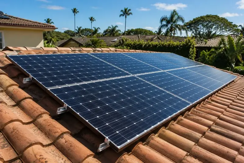 Installation de panneaux solaires à Eschau